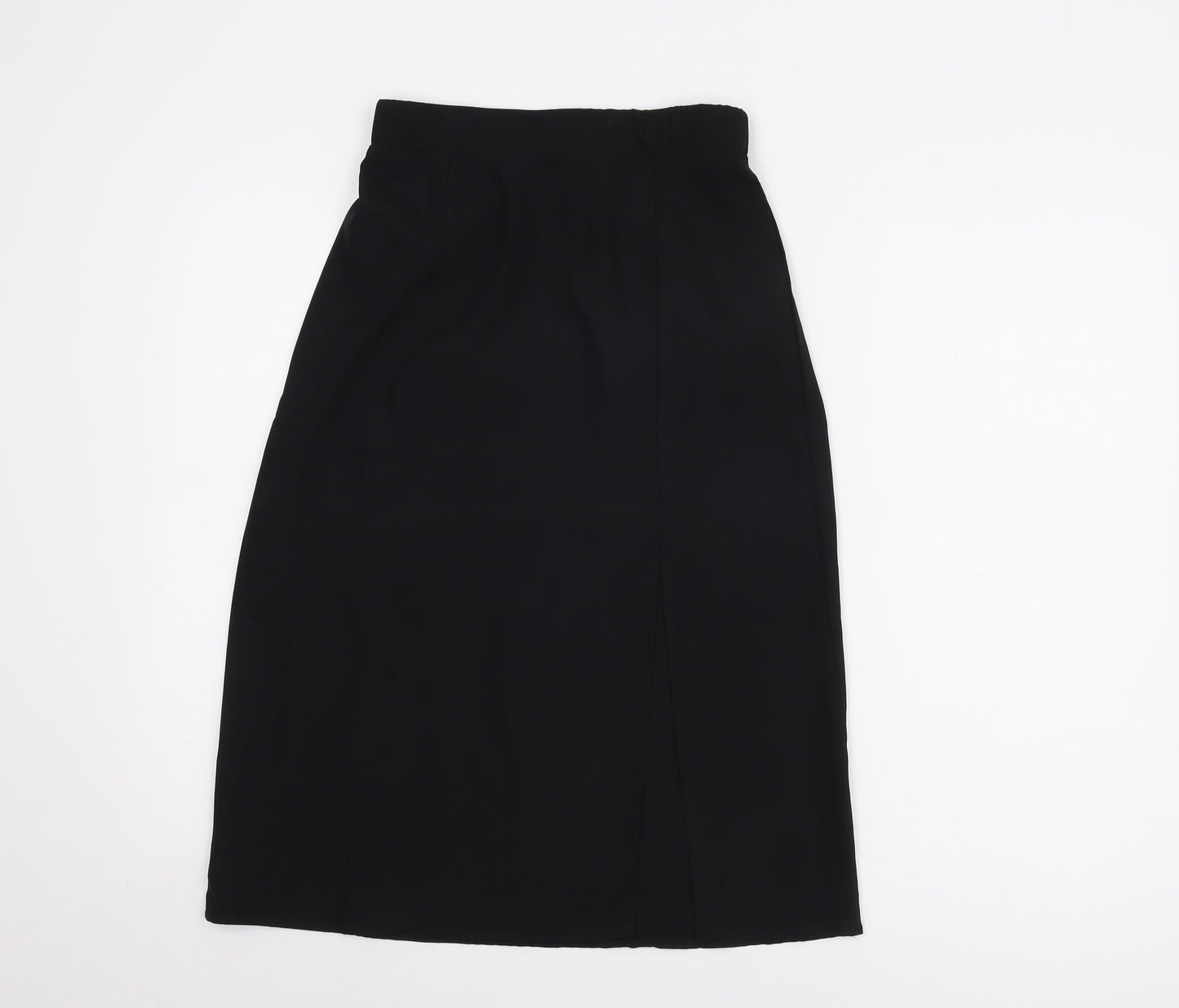 Vila Women's Black Midi Skirt Size 8