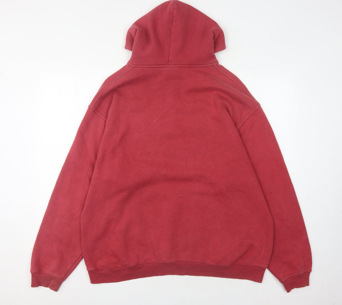 Starworld Red Unisex XL Pullover Hoodie University Logo
