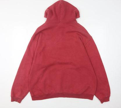 Starworld Red Unisex XL Pullover Hoodie University Logo