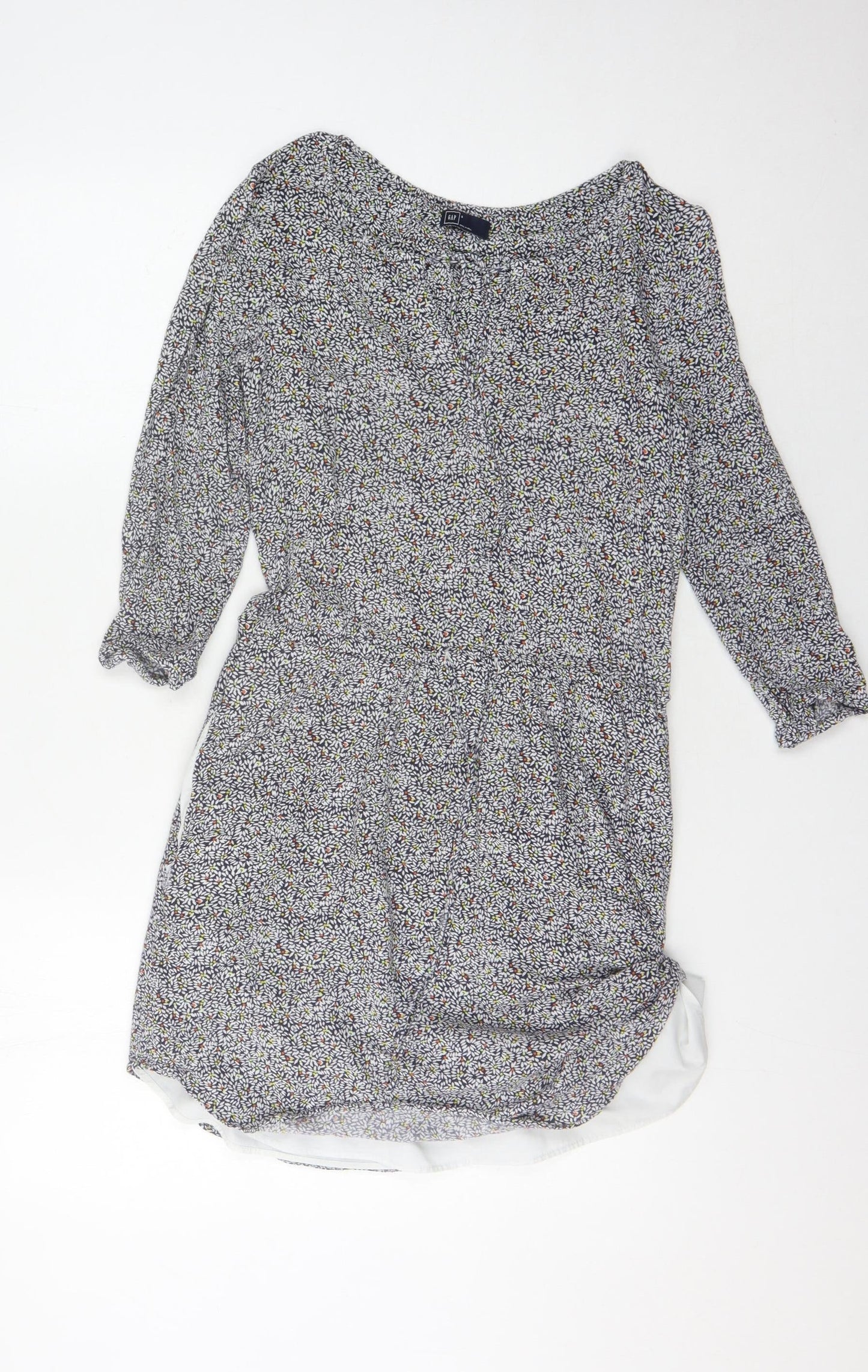 GAP Women's Multicoloured Floral Dress - Size S