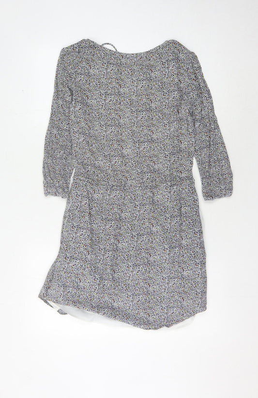 GAP Women's Multicoloured Floral Dress - Size S