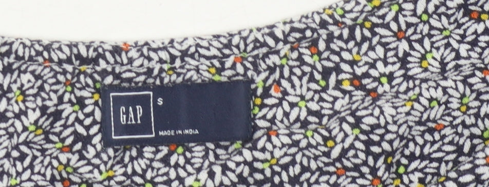 GAP Women's Multicoloured Floral Dress - Size S