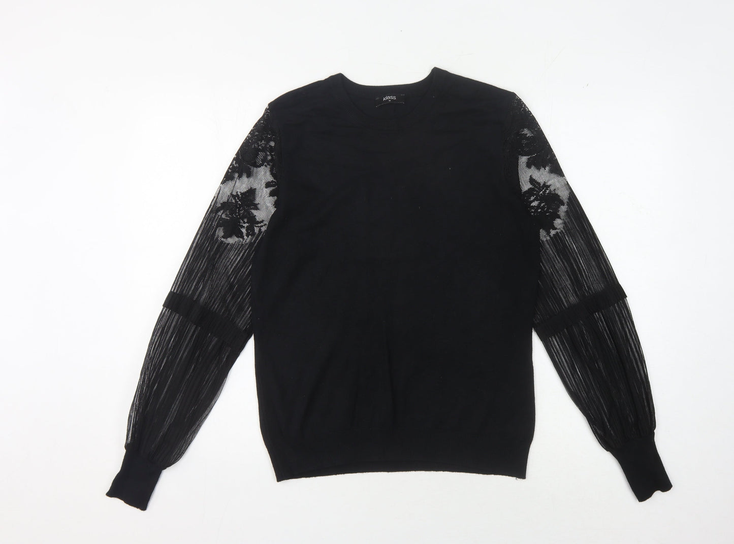 Womens UK Size M Klass Black Pullover Jumper