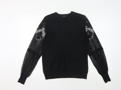 Womens UK Size M Klass Black Pullover Jumper