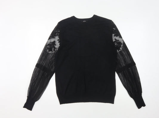 Womens UK Size M Klass Black Pullover Jumper