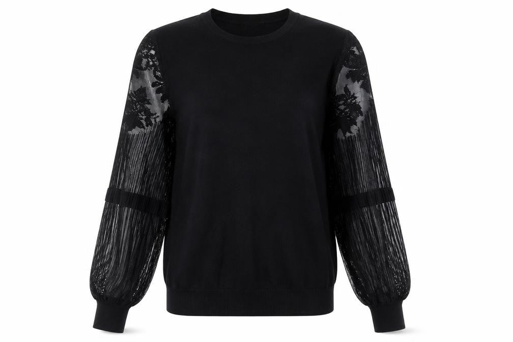 Womens UK Size M Klass Black Pullover Jumper