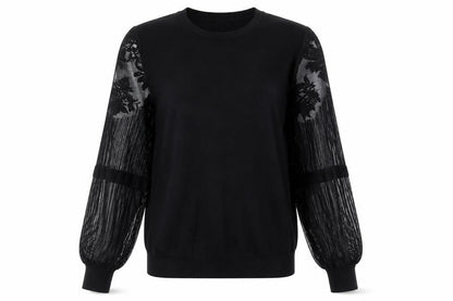 Womens UK Size M Klass Black Pullover Jumper