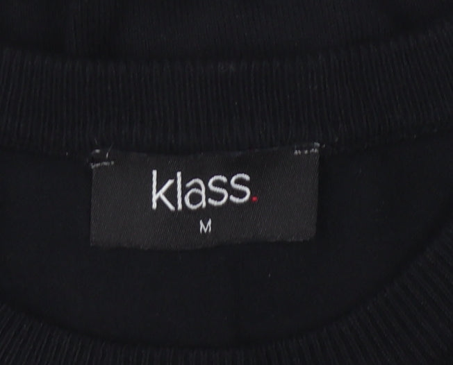 Womens UK Size M Klass Black Pullover Jumper