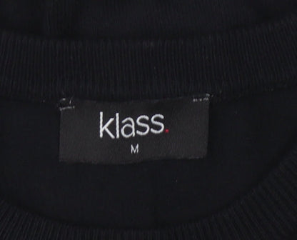 Womens UK Size M Klass Black Pullover Jumper
