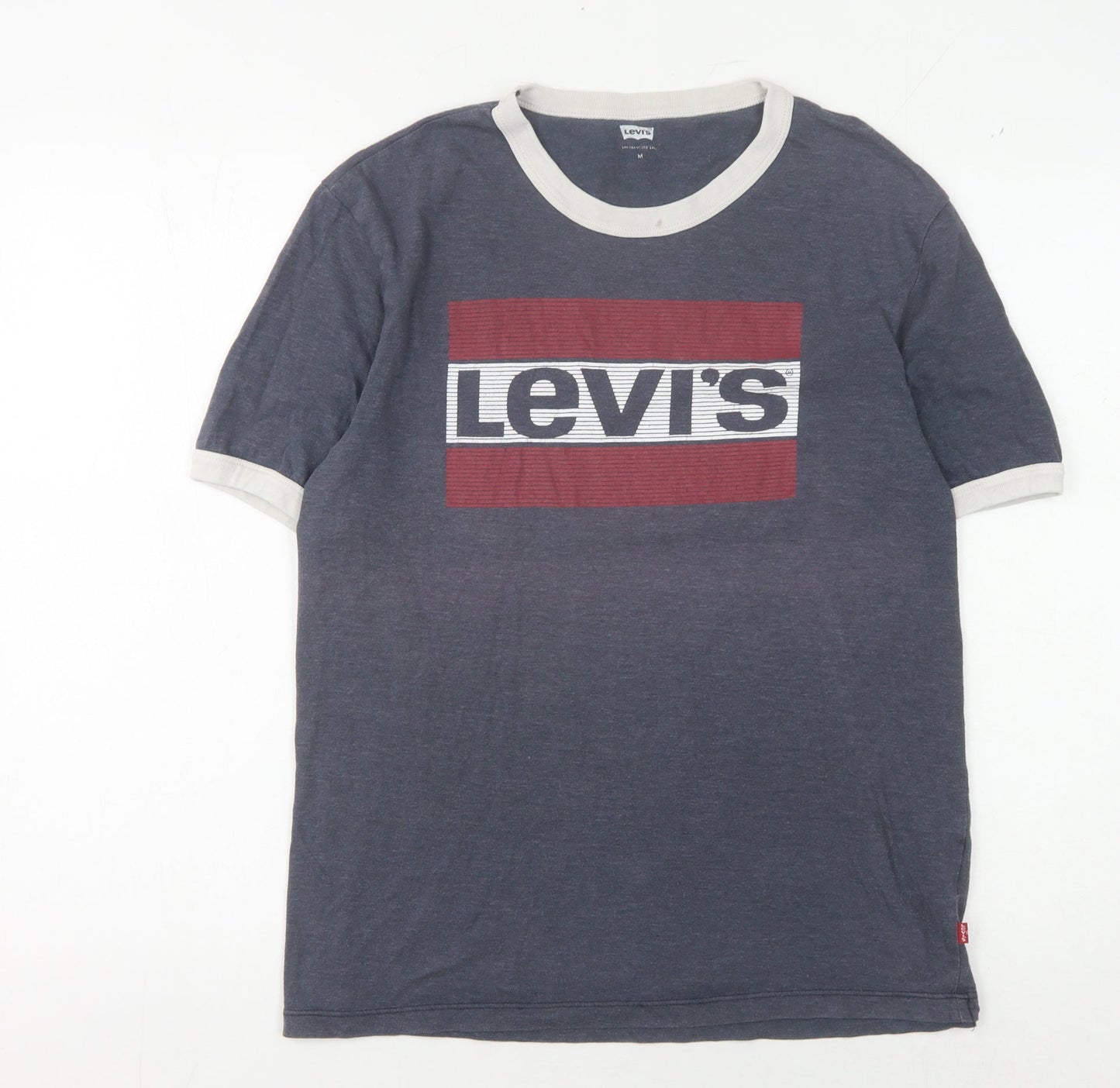 Levi's Men's Blue Graphic Print T-Shirt M