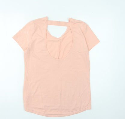 Adidas Women's Pink M Basic T-Shirt Climalite