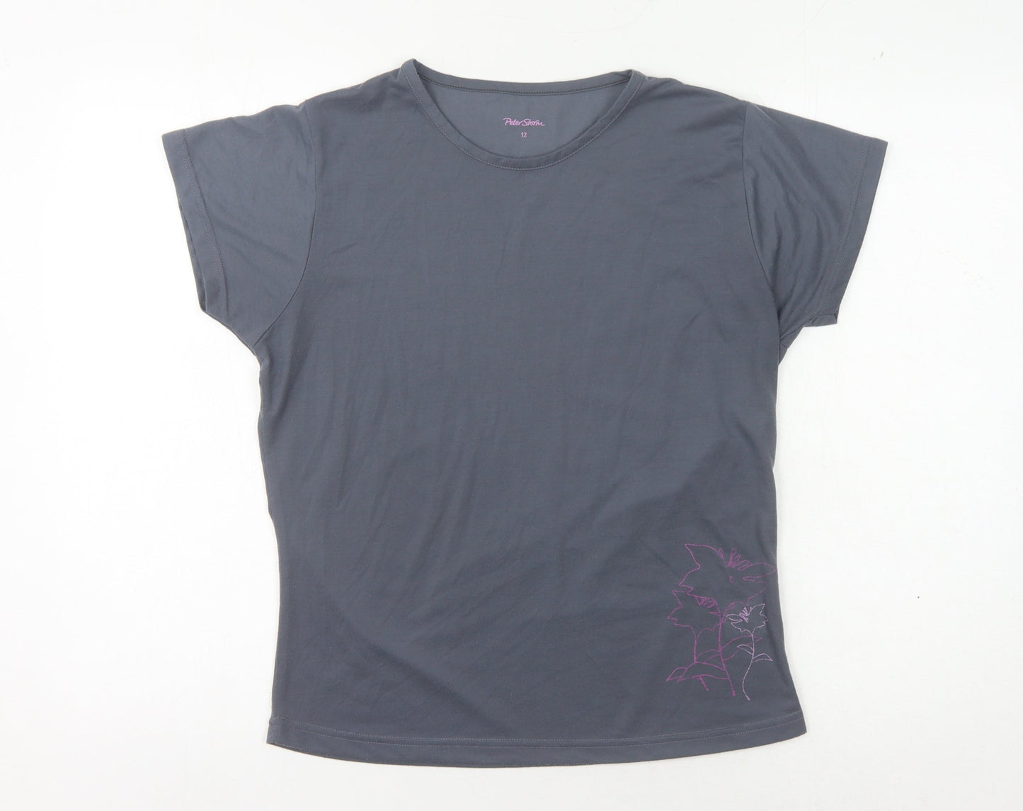 Peter Storm Women's Grey T-Shirt Size 12