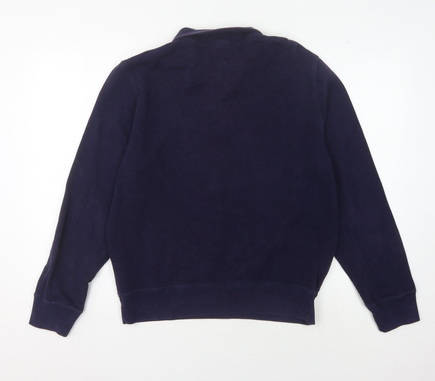 GAP Men's Blue Collared Jumper Size M