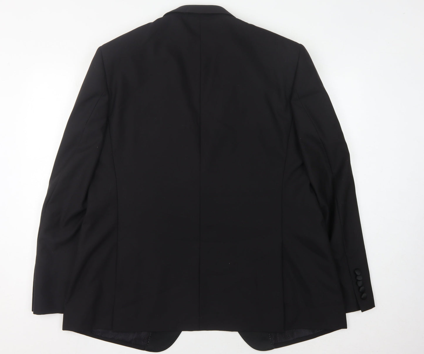 Mens UK Size 46 Marks and Spencer Regular Black Suit Jacket