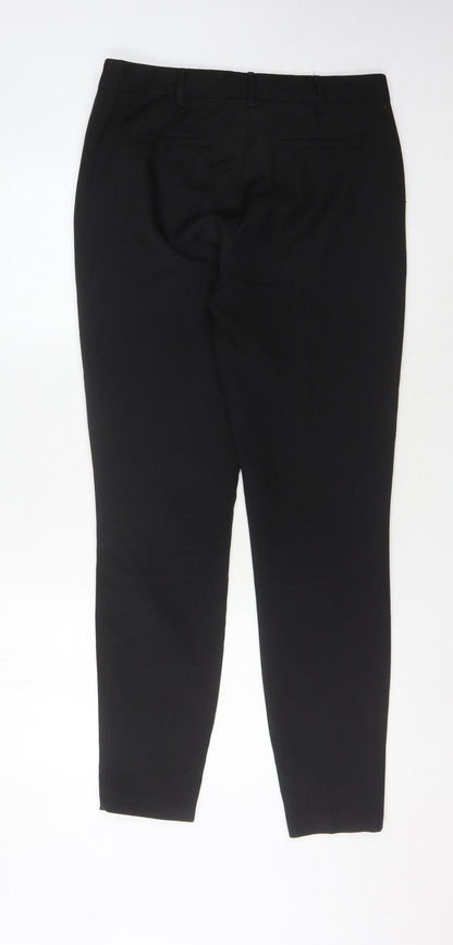 Womens UK Size 10XL NEXT Relaxed Fit Business Casual Black Trousers