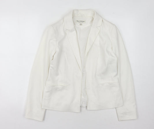 Miss Selfridge Women's White Blazer Size 6