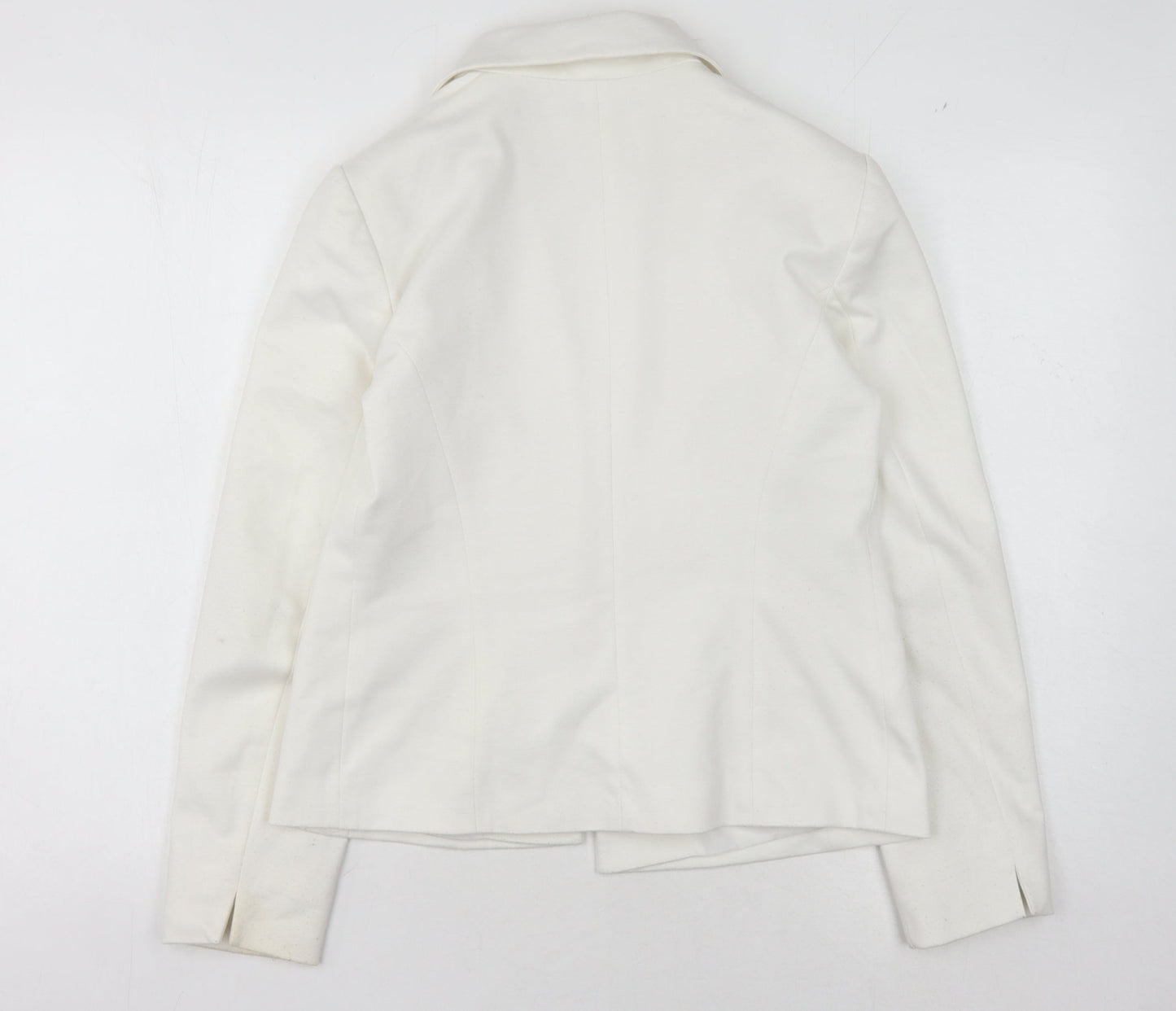 Miss Selfridge Women's White Blazer Size 6
