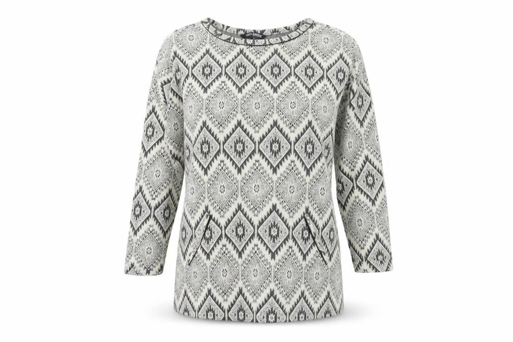 Womens UK Size 14 Debenhams Grey Pullover Jumper