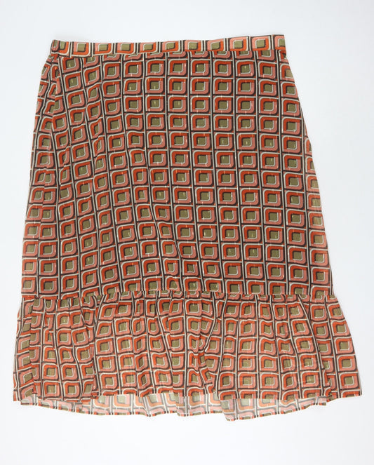 Next Women's Geometric Skirt, Size 26, Plus