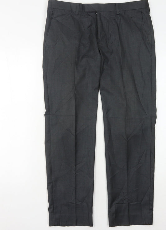 Marks and Spencer Men's Black Dress Pants Size 34