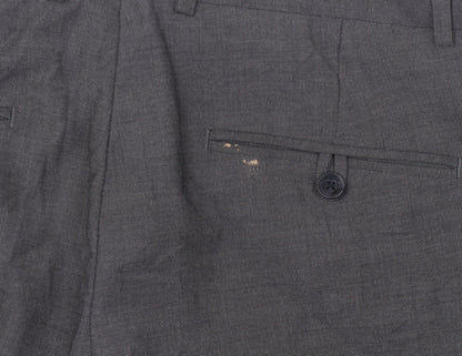 H&M Men's Grey Dress Pants Regular Fit Size 34