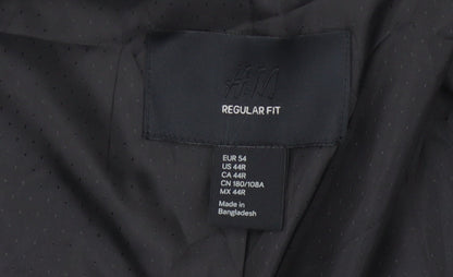 Mens UK Size 44 H&M Regular Grey Suit Jacket