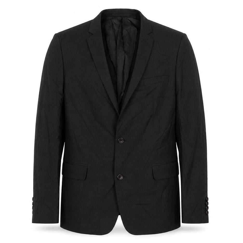 Mens UK Size 42 ASOS Regular Black Suit Jacket