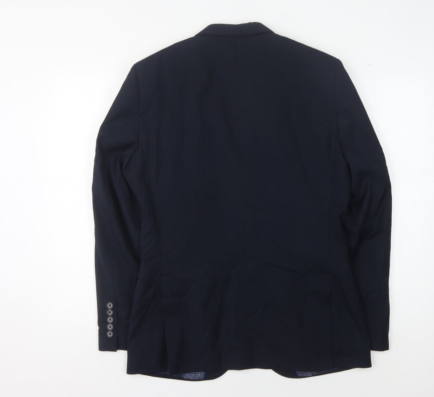 ONESIX5IVE Men's Blue Slim Fit Blazer 38R