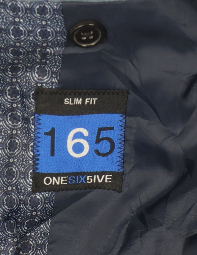 ONESIX5IVE Men's Blue Slim Fit Blazer 38R