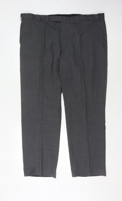 Marks and Spencer Men's Grey Dress Pants 42 In