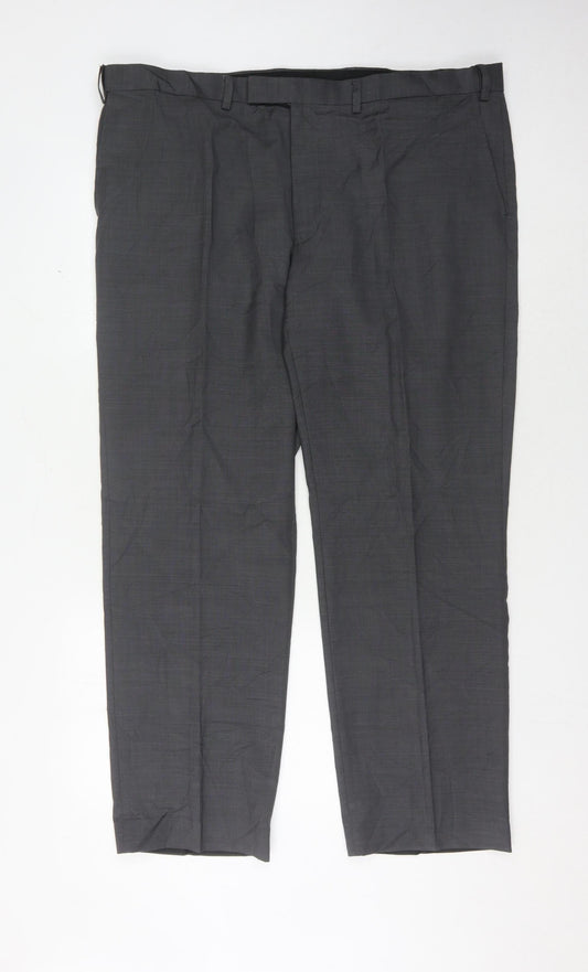 Marks and Spencer Men's Grey Dress Pants 42 In