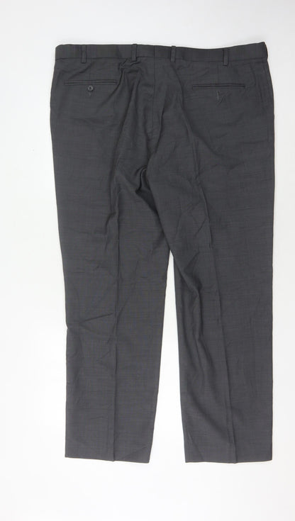 Marks and Spencer Men's Grey Dress Pants 42 In