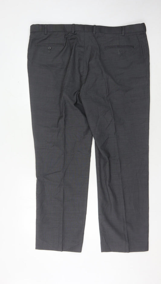 Marks and Spencer Men's Grey Dress Pants 42 In