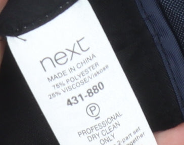 Next Men's Black Dress Pants Size 36 Formal Trousers