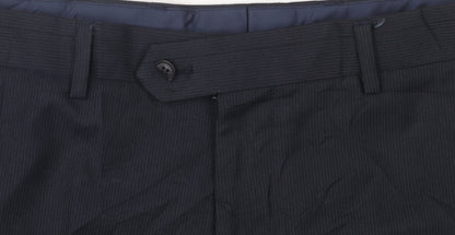 Next Men's Black Dress Pants Size 36 Formal Trousers