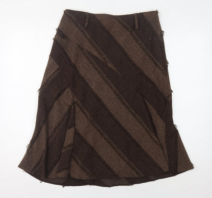 Principles Women's Brown A-Line Skirt Size 14