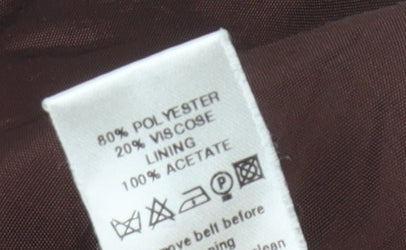 Principles Women's Brown A-Line Skirt Size 14