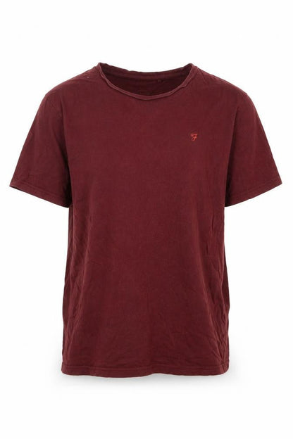 Farah Men's Red Medium Crew Neck T-Shirt