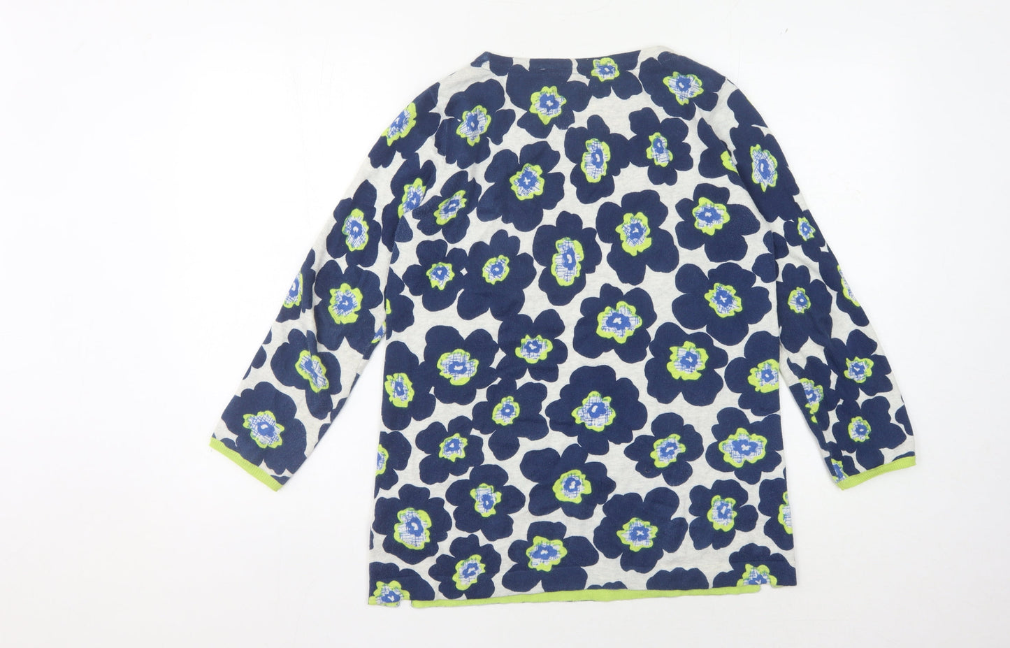 Lily and Me Women's Multicoloured Floral Pullover Jumper Size 10