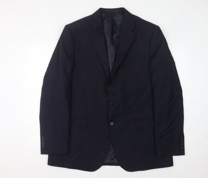 Mens UK Size 44 Marks and Spencer Regular Blue Suit Jacket