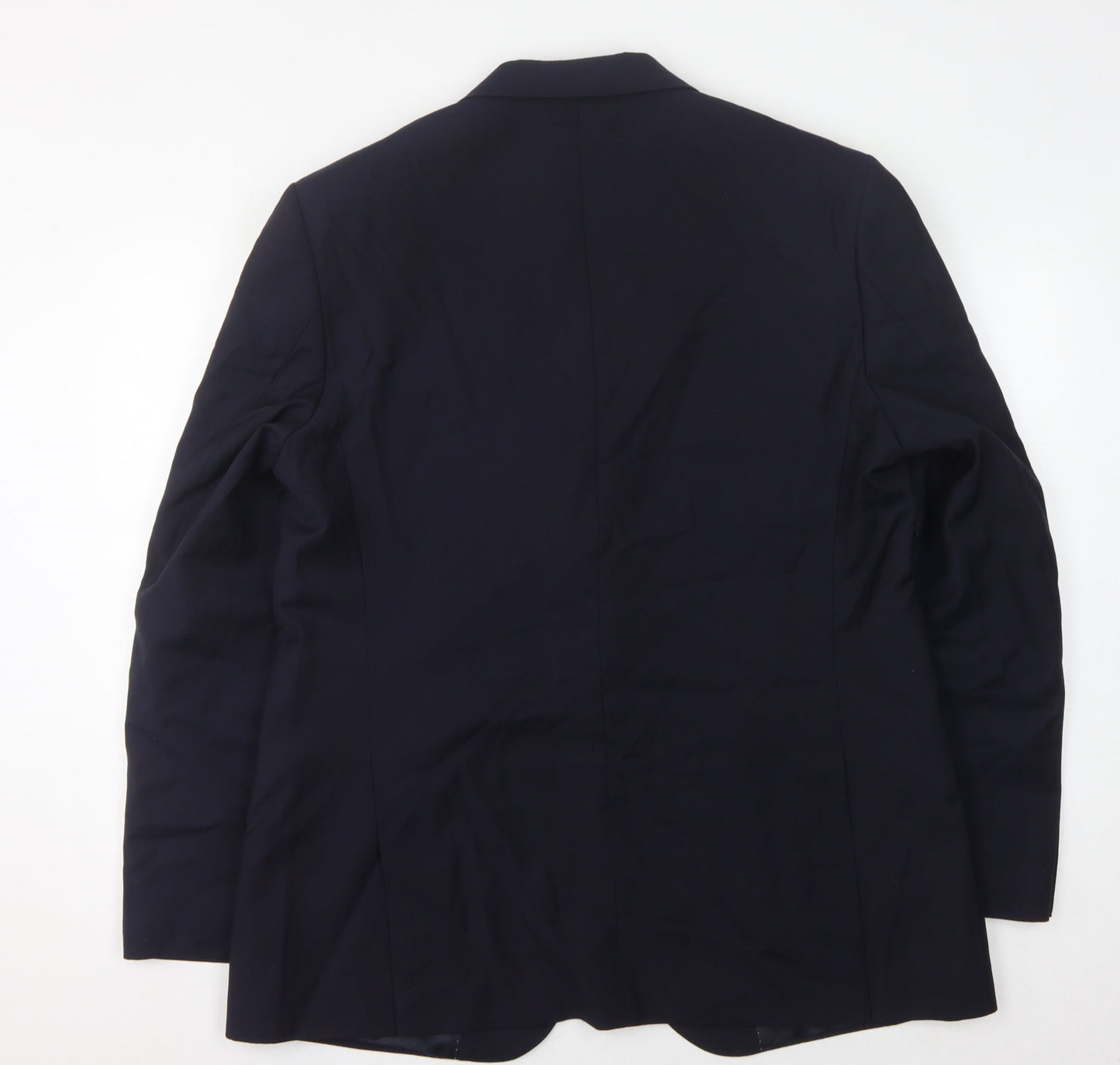 Mens UK Size 44 Marks and Spencer Regular Blue Suit Jacket