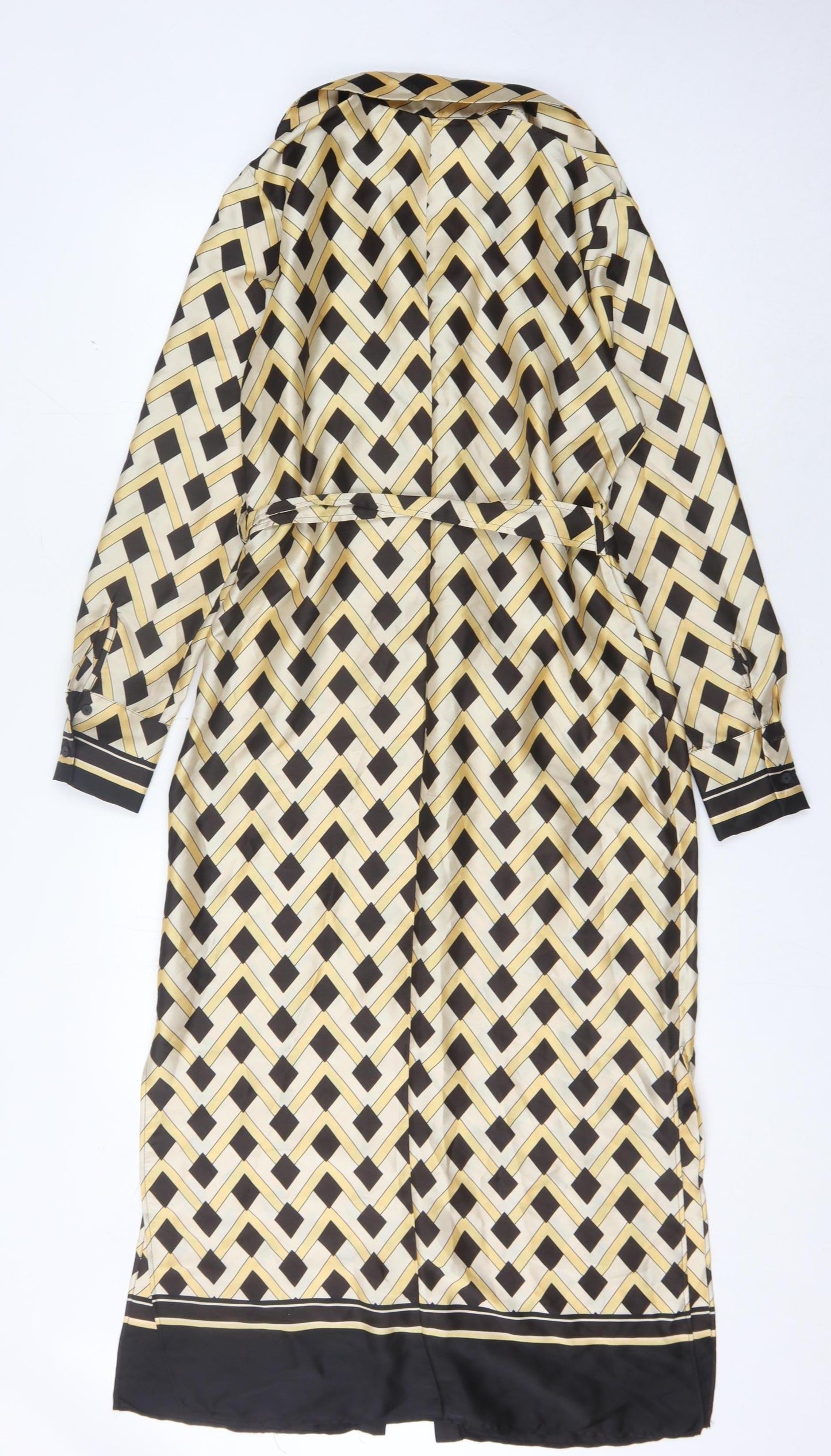 MNG Women's Multicoloured Shirt Dress Size 8