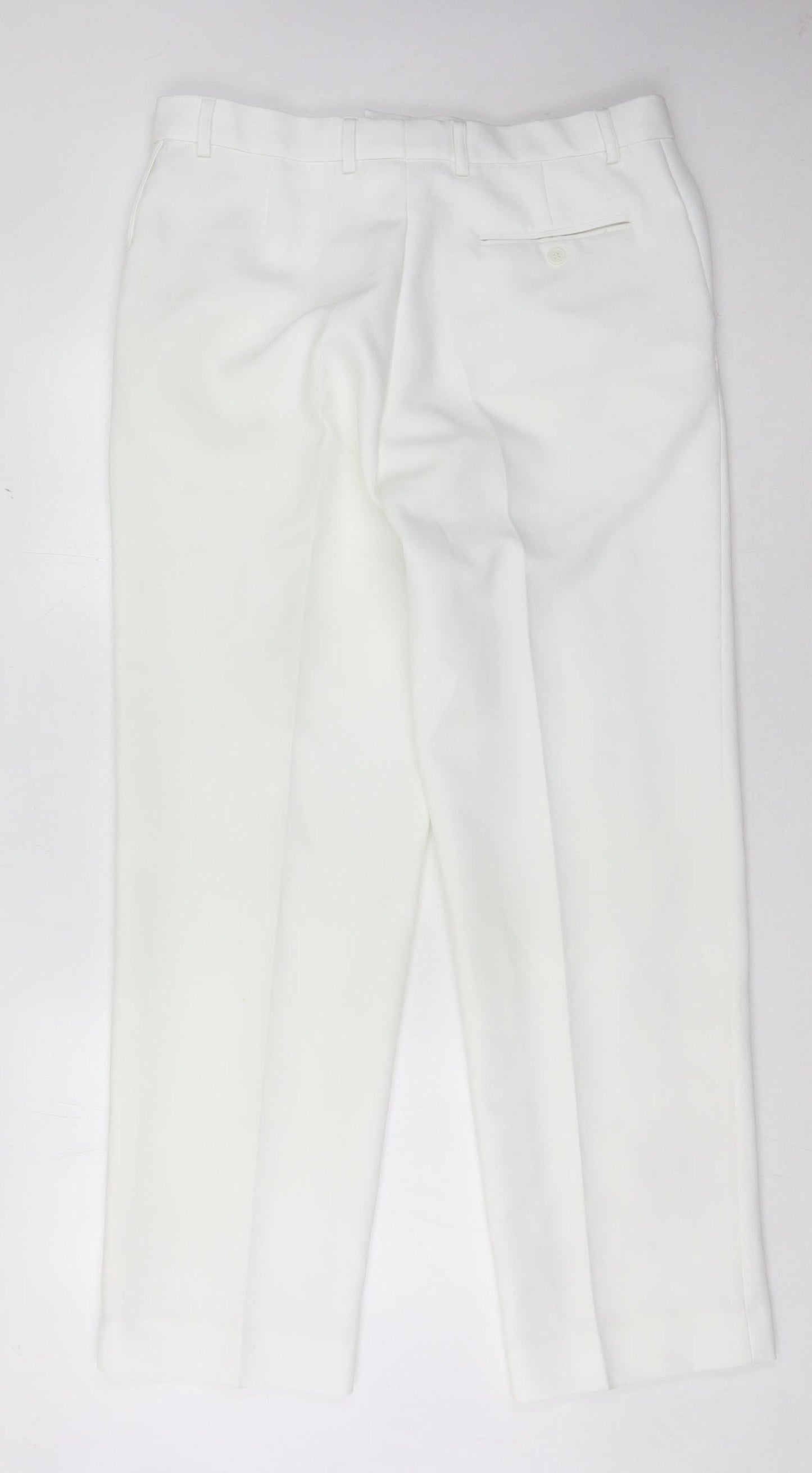 Emsmorn Men's White Dress Pants - 36 Waist