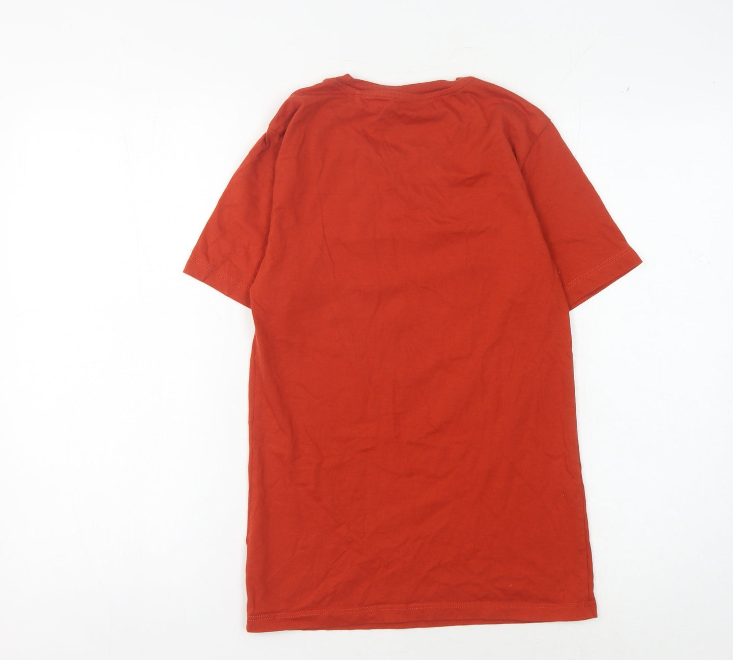 Next Men's Red Graphic Print T-Shirt, Small, Cotton