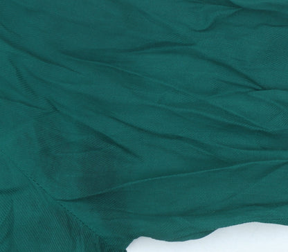 Womens UK Size 12 Monsoon Green Basic Blouse