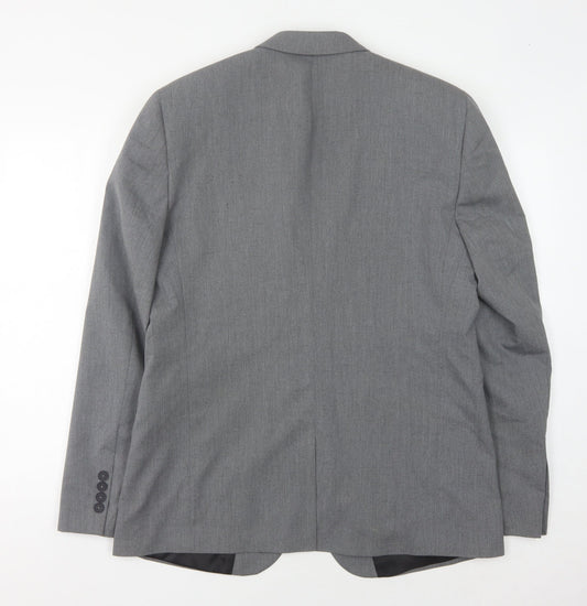 ASOS Men’s Grey Slim Fit Suit Jacket 42L