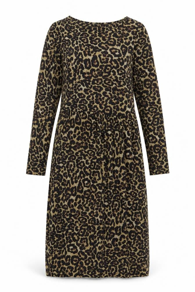 Soaked in Luxury Women's Leopard Shift Dress M