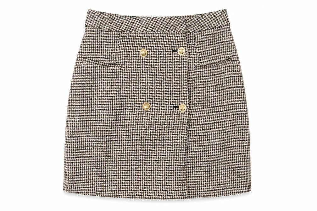 Womens UK Size 10 NEXT Straight & Pencil Tweed Skirt