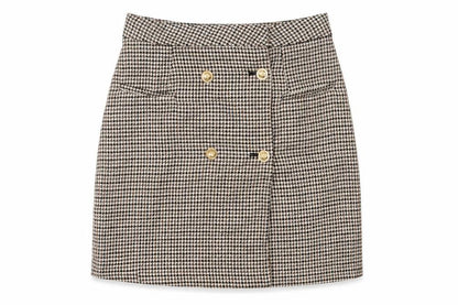Womens UK Size 10 NEXT Straight & Pencil Tweed Skirt