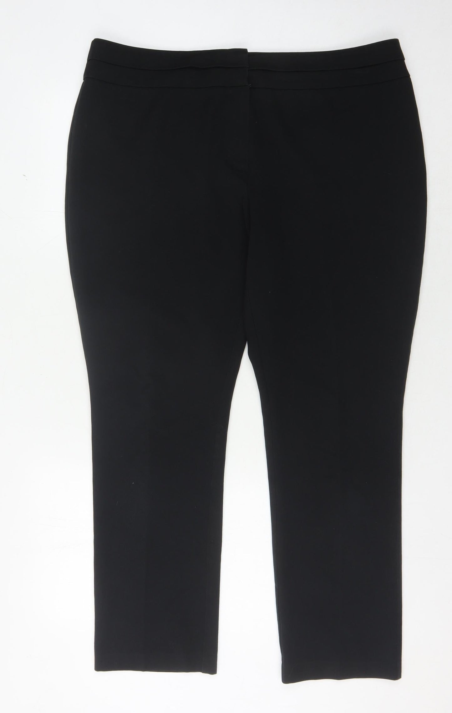 Womens UK Size 18 Marks and Spencer   Black Trousers